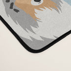 Shetland Sheepdog Sheltie Dog Paws and Bones Pattern Desk Mat Gallery Image 4