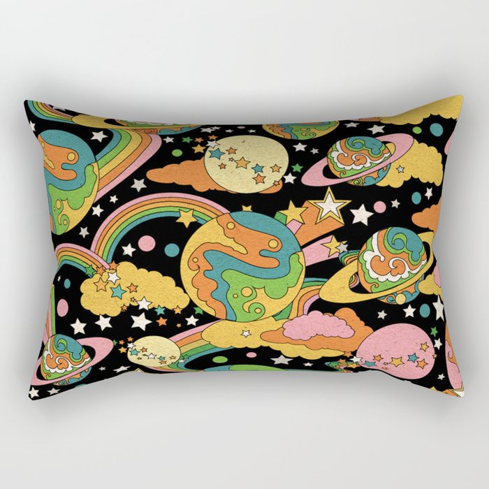 Cosmic Magic Universe Rectangular Pillow Gallery Image 2