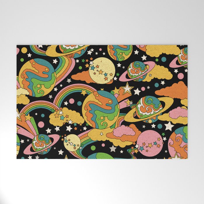 Cosmic Magic Universe Welcome Mat Gallery Image 1