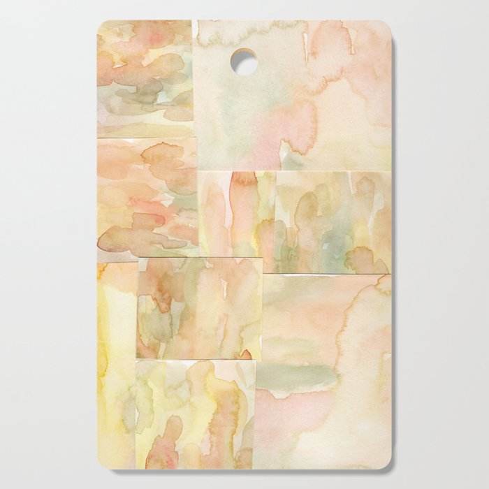 Watercolor Abstract composition 2 Cutting Board Gallery Image 1