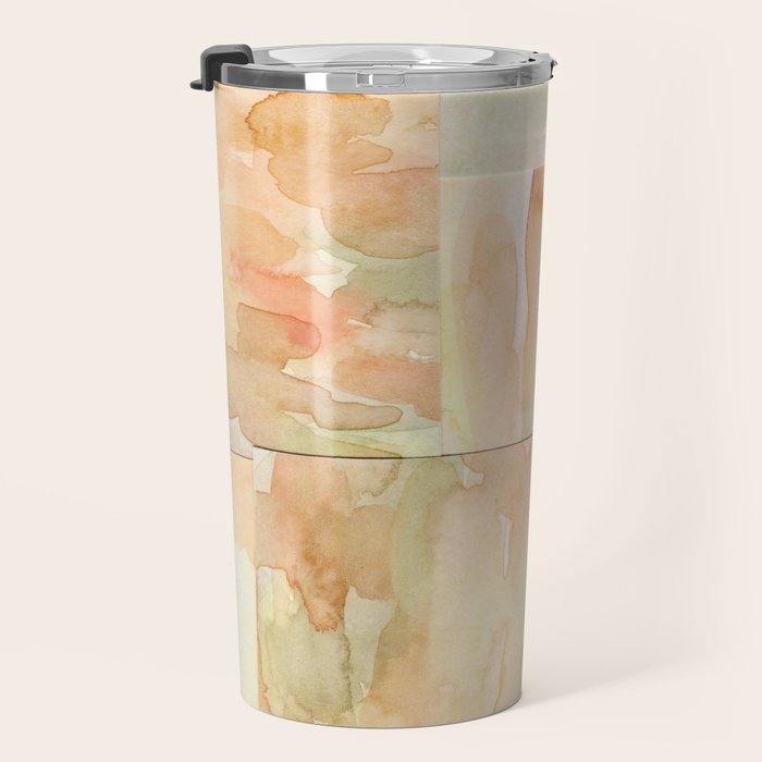 Watercolor Abstract composition 2 Travel Mug Gallery Image 3
