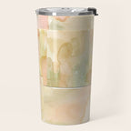 Watercolor Abstract composition 2 Travel Mug Gallery Image 2