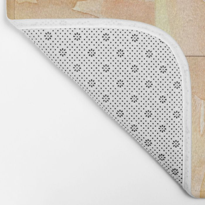 Watercolor Abstract composition 2 Bath Mat Gallery Image 2