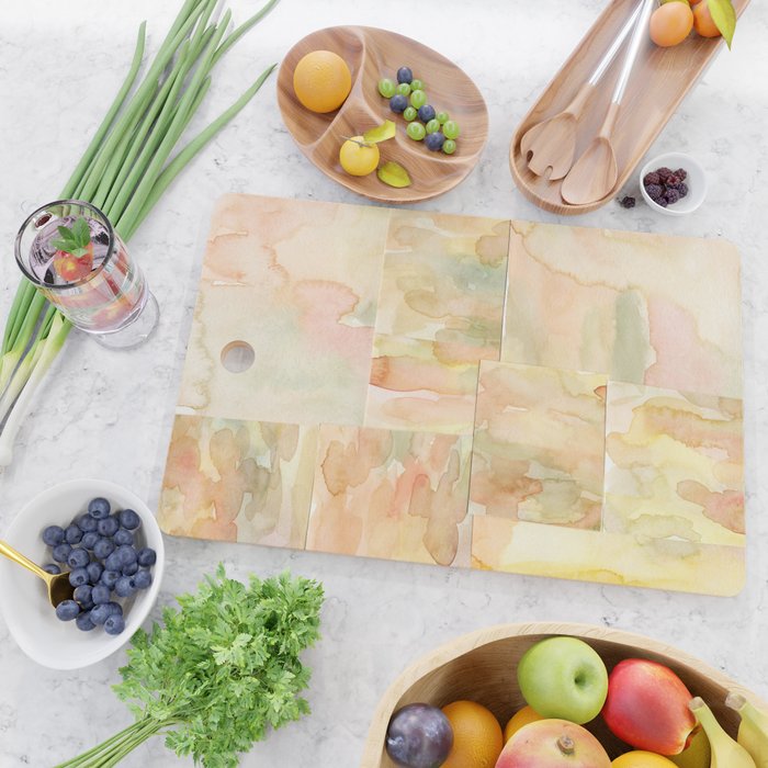 Watercolor Abstract composition 2 Cutting Board Gallery Image 2