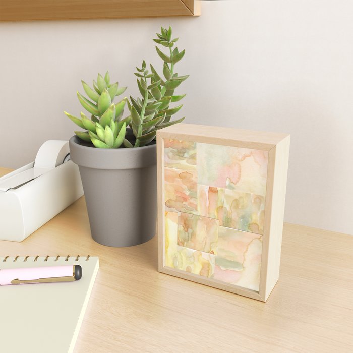 Watercolor Abstract composition 2 Mini Art Print Gallery Image 2