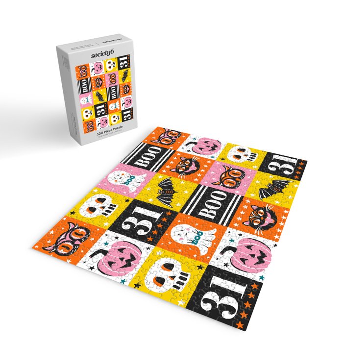 Halloween Block Party Jigsaw Puzzle Gallery Image 2