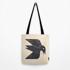 Minimal Blackbird No. 3 Tote Bag Gallery Image 2