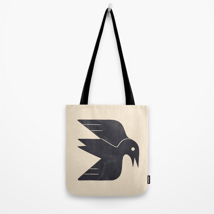 Minimal Blackbird No. 3 Tote Bag Gallery Image 2