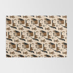 Electric Oasis - Black, Brown & Tan Rug Gallery Image 2