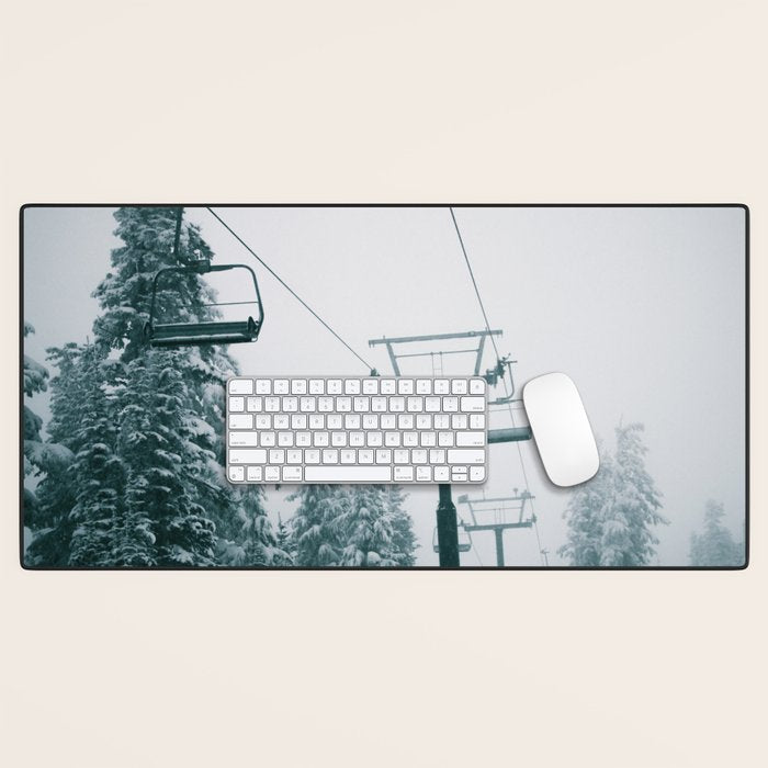 Ski Lift II Desk Mat Gallery Image 1