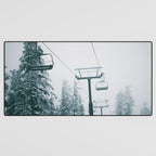 Ski Lift II Desk Mat Gallery Image 3