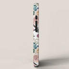 Watercolor Floral Pattern Flowers iPhone Case Gallery Image 2