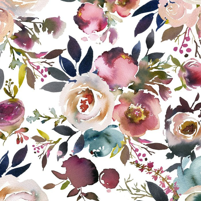Watercolor Floral Pattern Flowers Coffee Mug Gallery Image 2