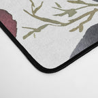 Watercolor Floral Pattern Flowers Desk Mat Gallery Image 4