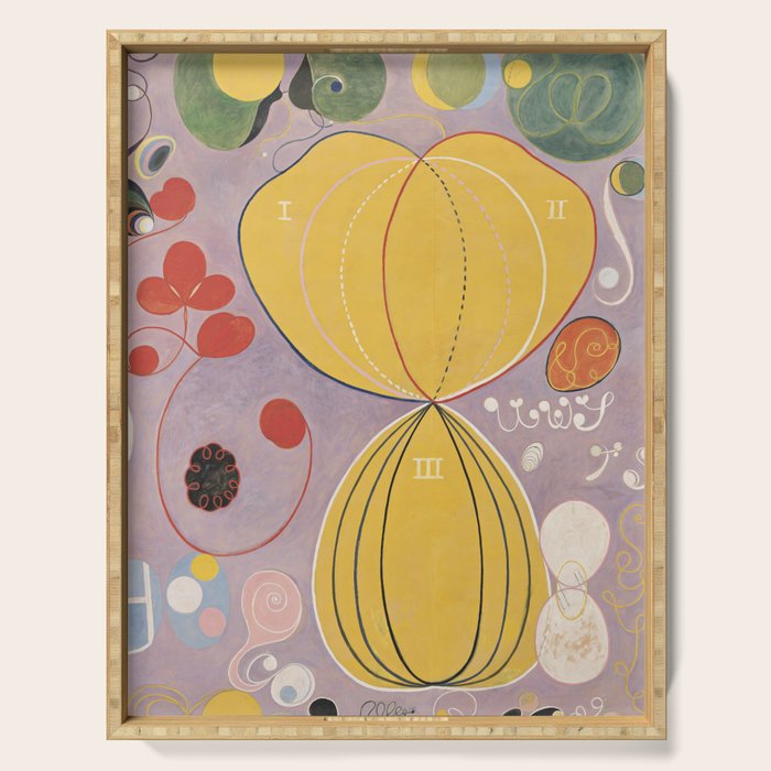 hilma af klint groupivthetenlargestno 7. Serving Tray Gallery Image 1