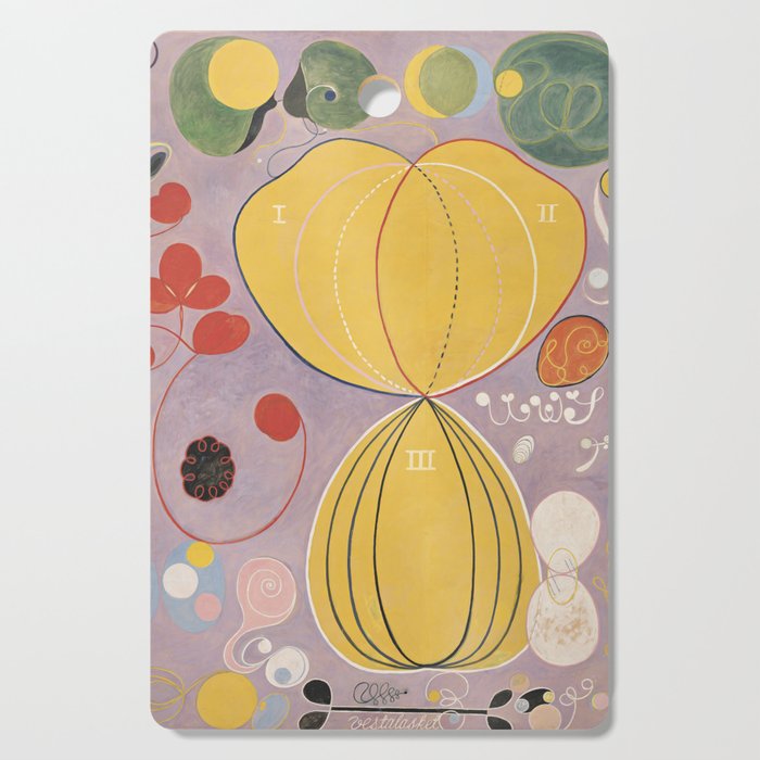 hilma af klint groupivthetenlargestno 7. Cutting Board Gallery Image 1
