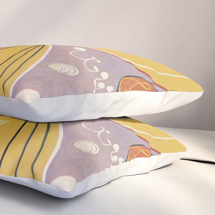 hilma af klint groupivthetenlargestno 7. Pillow Sham Gallery Image 3