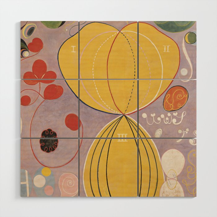 hilma af klint groupivthetenlargestno 7. Wood Wall Art Gallery Image 1