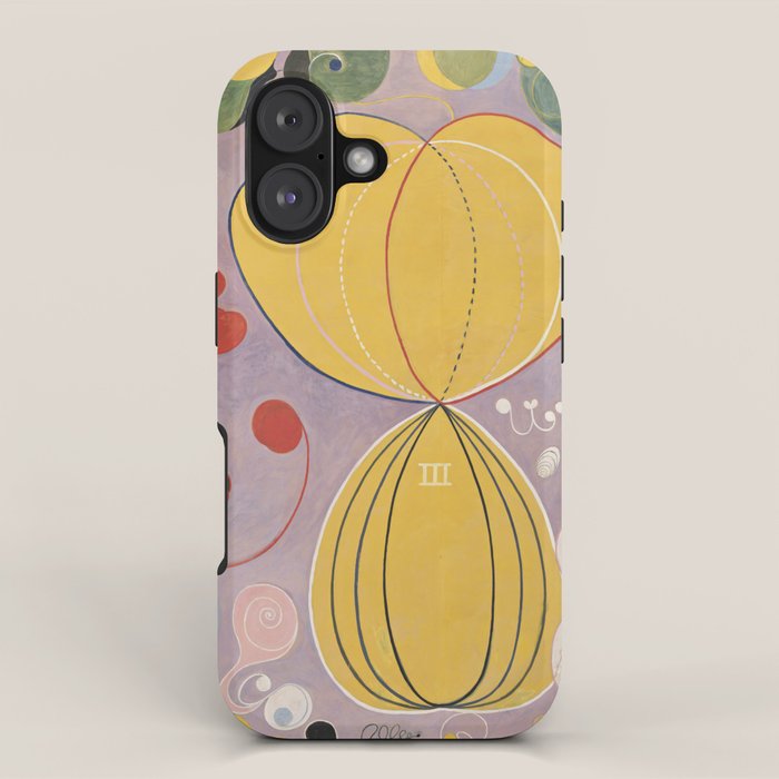 hilma af klint groupivthetenlargestno 7. iPhone Case Gallery Image 1