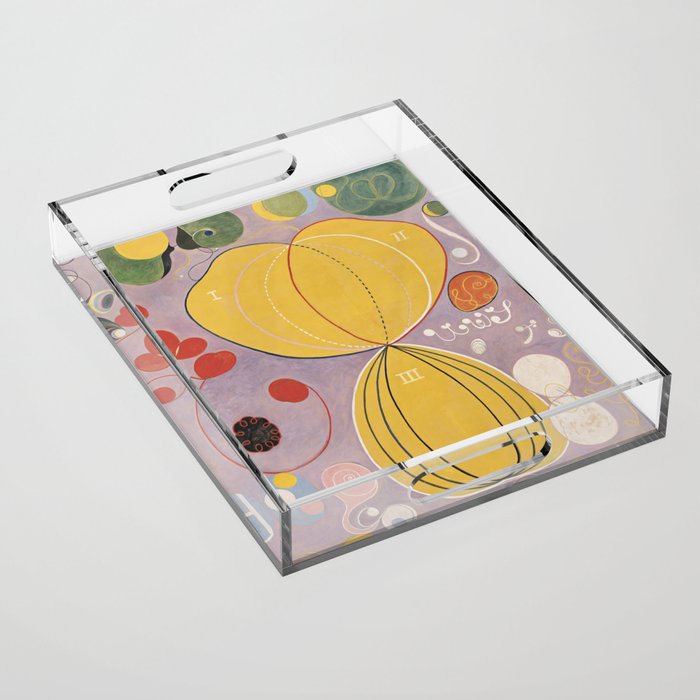 hilma af klint groupivthetenlargestno 7. Acrylic Tray Gallery Image 1