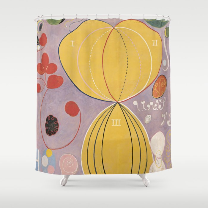 hilma af klint groupivthetenlargestno 7. Shower Curtain Gallery Image 1