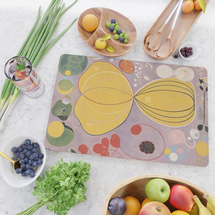 hilma af klint groupivthetenlargestno 7. Cutting Board Gallery Image 2