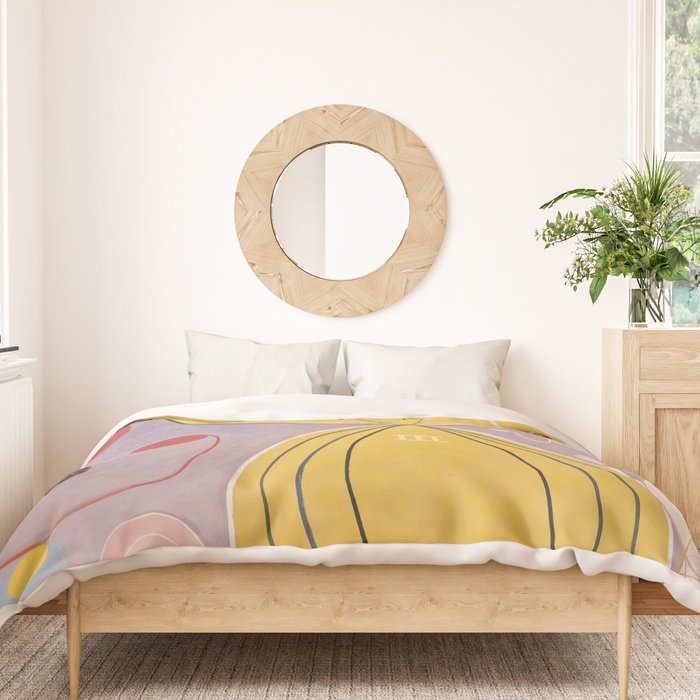 hilma af klint groupivthetenlargestno 7. Duvet Cover Gallery Image 3