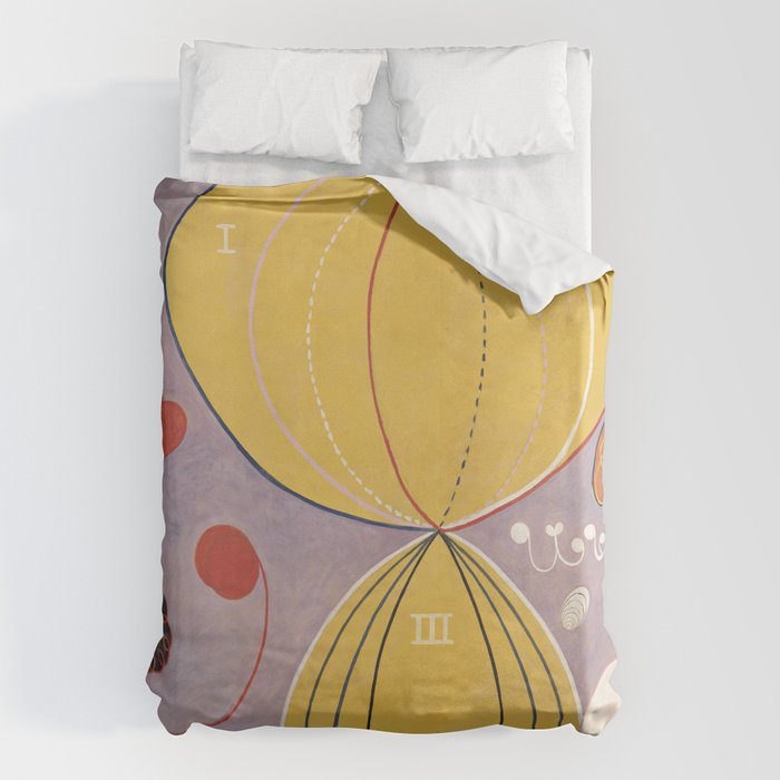hilma af klint groupivthetenlargestno 7. Duvet Cover Gallery Image 6