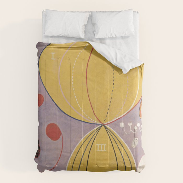 hilma af klint groupivthetenlargestno 7. Comforter Gallery Image 1