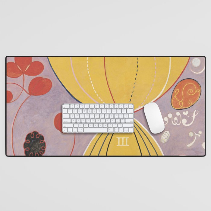 hilma af klint groupivthetenlargestno 7. Desk Mat Gallery Image 1