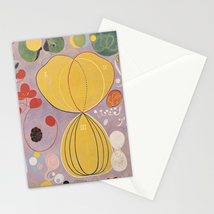 hilma af klint groupivthetenlargestno 7. Stationery Card Gallery Image 2