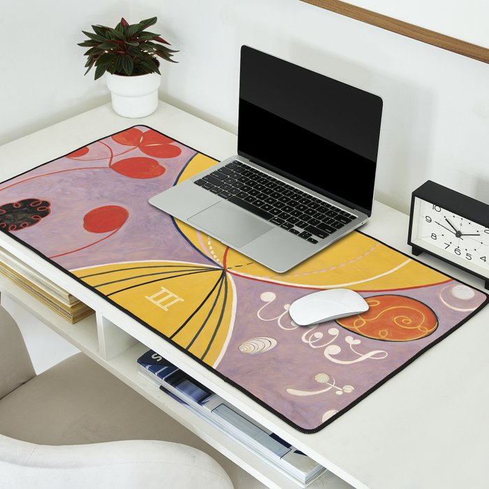 hilma af klint groupivthetenlargestno 7. Desk Mat Gallery Image 2