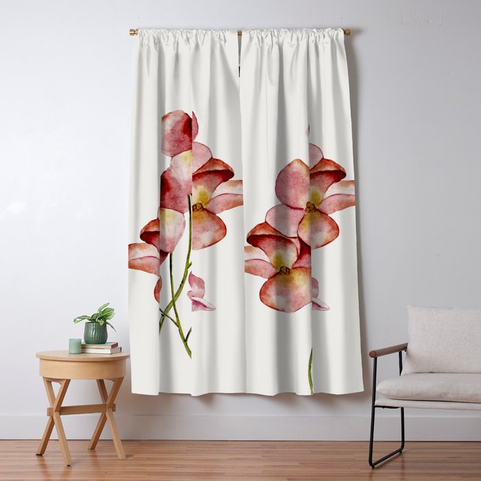 Soft Flowers Window Curtain Gallery Image 5