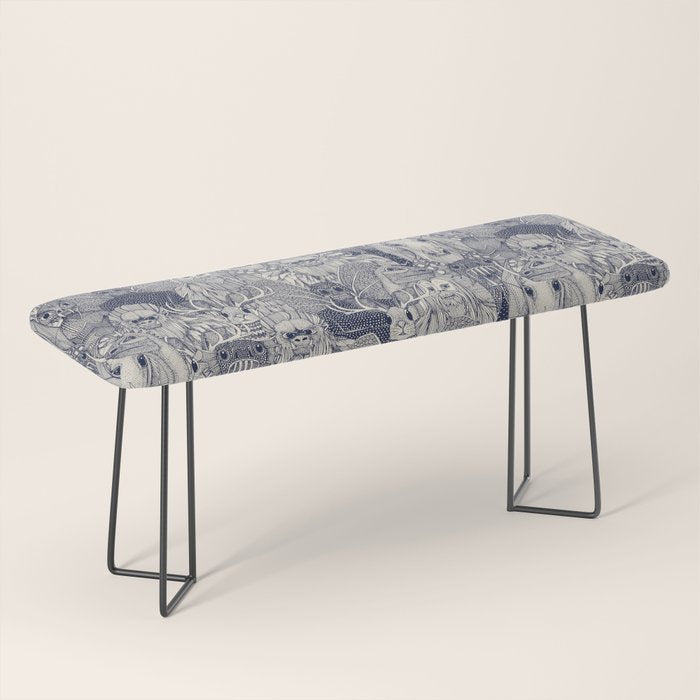 cryptid crowd blue off white Bench Gallery Image 1