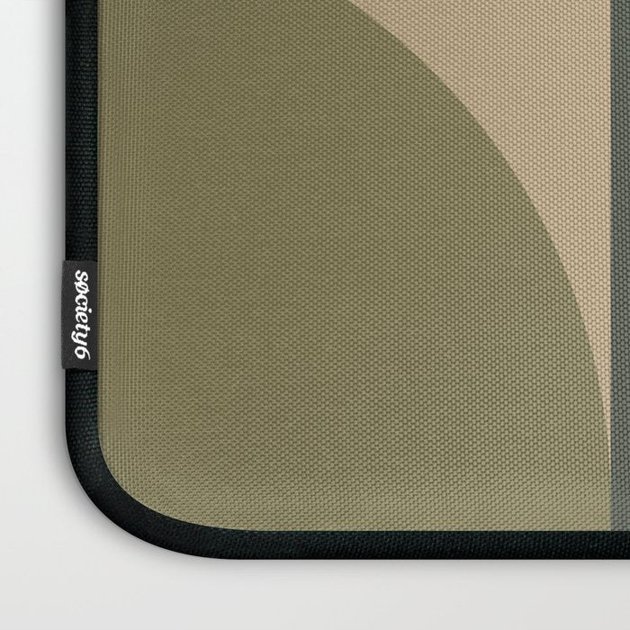 Abstract Scandinavian Art 342 Mid Century Modern Laptop Sleeve Gallery Image 3