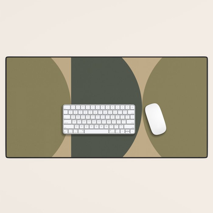 Abstract Scandinavian Art 342 Mid Century Modern Desk Mat Gallery Image 1