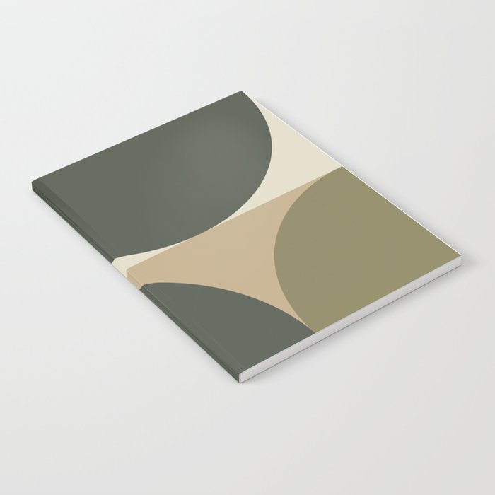 Abstract Scandinavian Art 342 Mid Century Modern Notebook Gallery Image 2