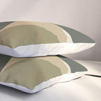 Abstract Scandinavian Art 342 Mid Century Modern Pillow Sham Gallery Image 3