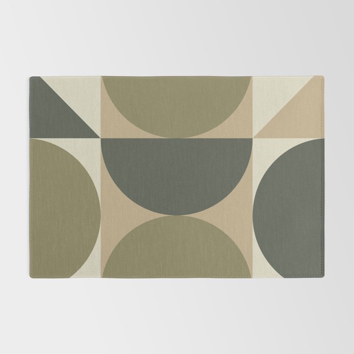 Abstract Scandinavian Art 342 Mid Century Modern Rug Gallery Image 2