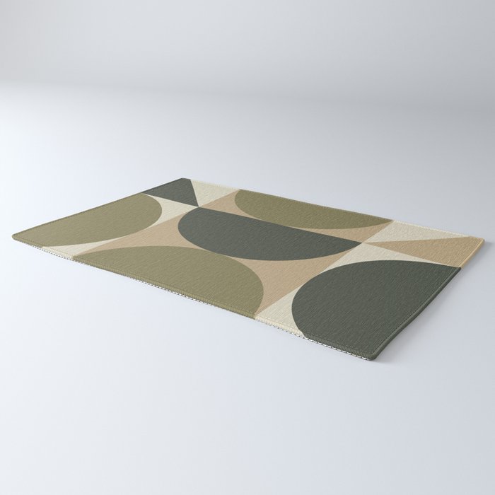 Abstract Scandinavian Art 342 Mid Century Modern Rug Gallery Image 3