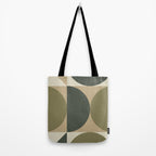 Abstract Scandinavian Art 342 Mid Century Modern Tote Bag Gallery Image 2