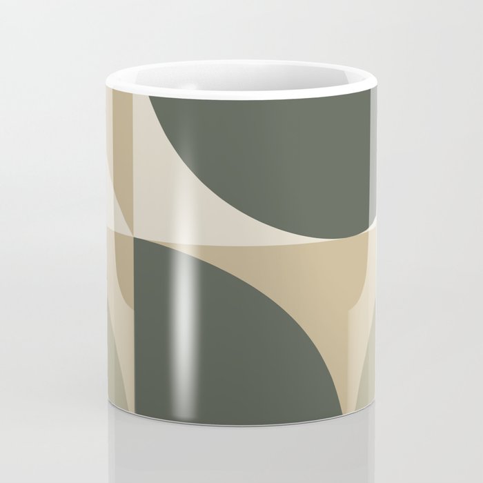 Abstract Scandinavian Art 342 Mid Century Modern Coffee Mug Gallery Image 4