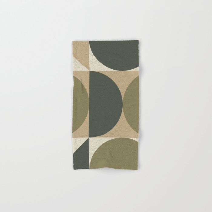 Abstract Scandinavian Art 342 Mid Century Modern Towels Gallery Image 1
