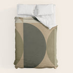 Abstract Scandinavian Art 342 Mid Century Modern Duvet Cover Gallery Image 6