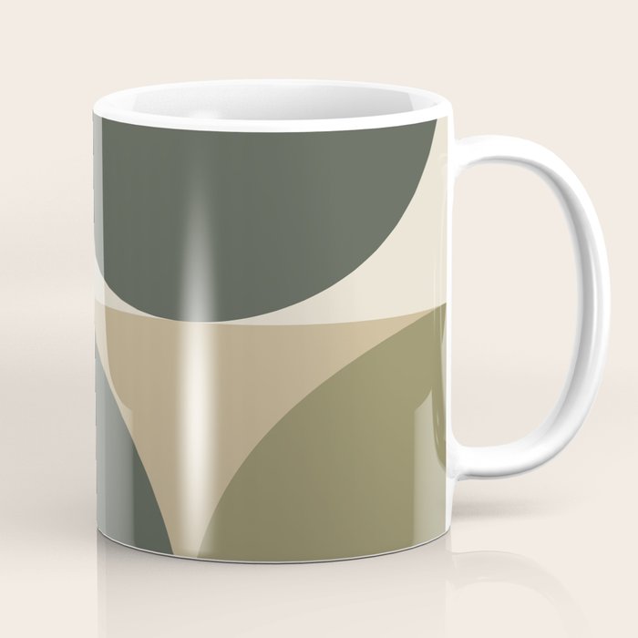Abstract Scandinavian Art 342 Mid Century Modern Coffee Mug Gallery Image 1