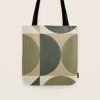 Abstract Scandinavian Art 342 Mid Century Modern Tote Bag Gallery Image 1