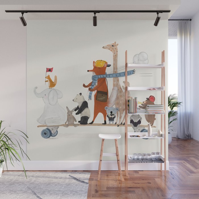 the long board Wall Mural Gallery Image 1