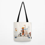 the long board Tote Bag Gallery Image 2