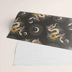 Year of the Snake - Black Wrapping Paper Gallery Image 2