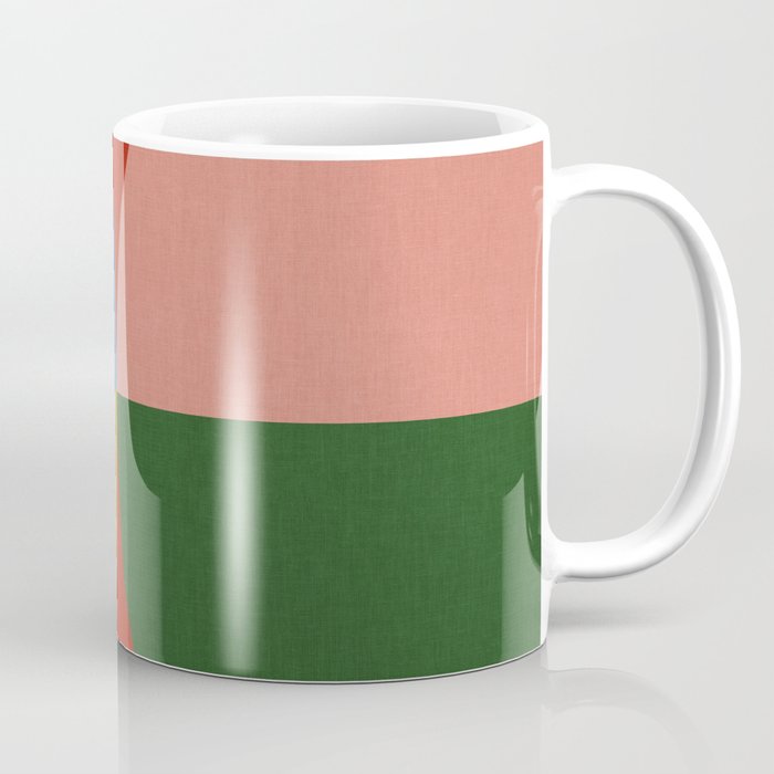 abstract retro vivid fall 3 Coffee Mug Gallery Image 1